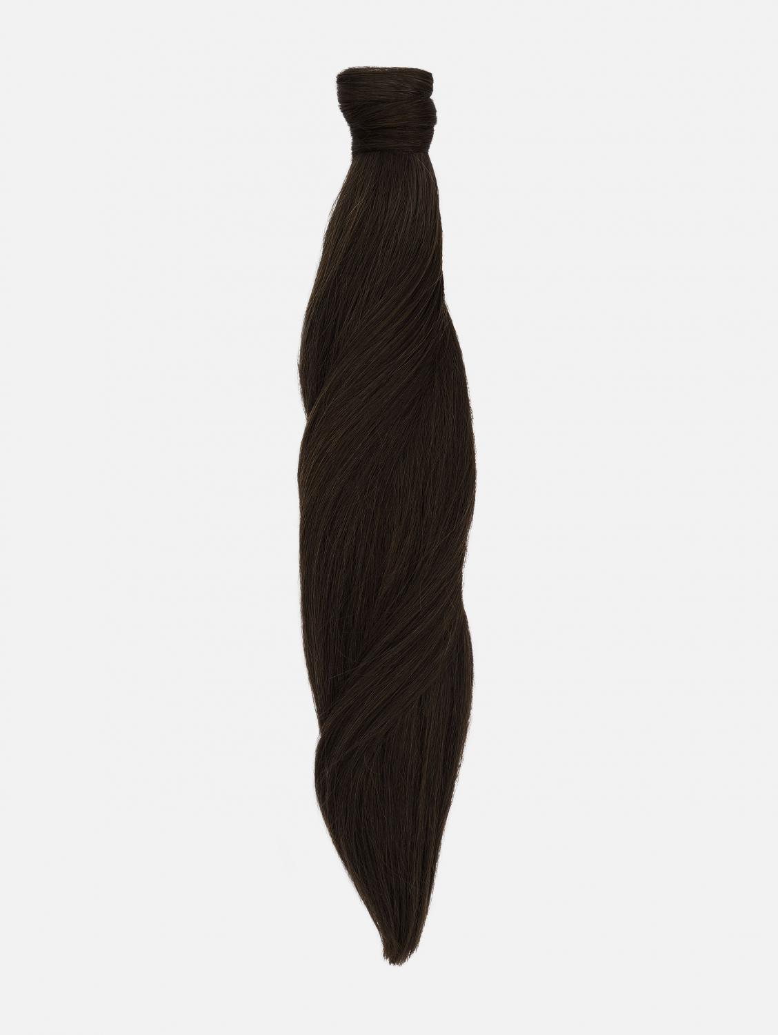 Ponytail Extensions Original Clip-On - 90g, #1B (Dark Brown) | 55cm