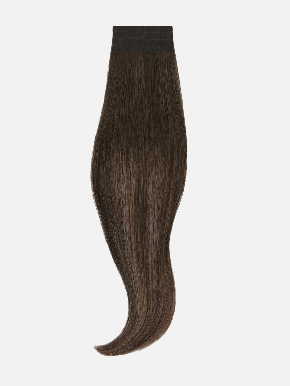 Tape Extensions Original - 8 stycken, #B2/6 (Chocolate Brown Balayage) | 50cm