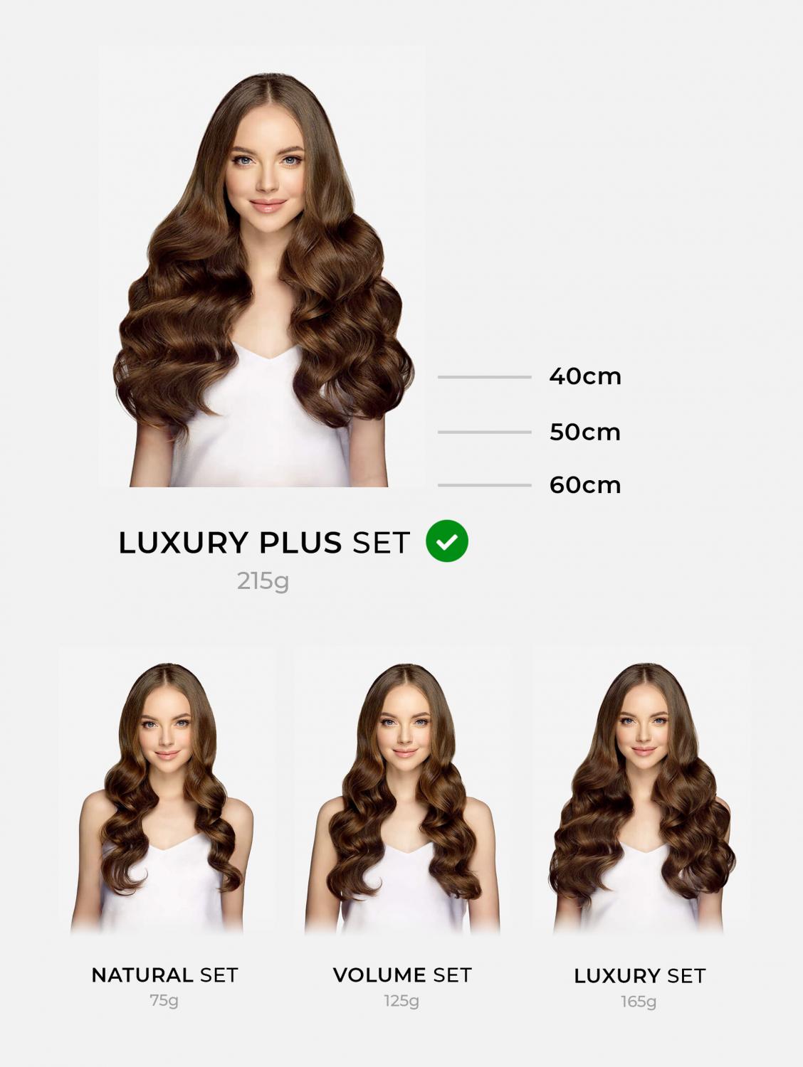 Clip-On Extensions LUXURY PLUS Original